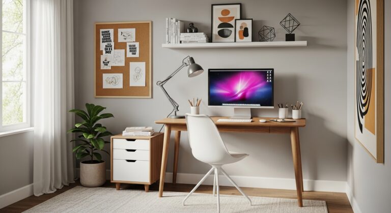 Small Home Office Ideas & Decor Ideas to Create a Stylish and Inspiring Workspace
