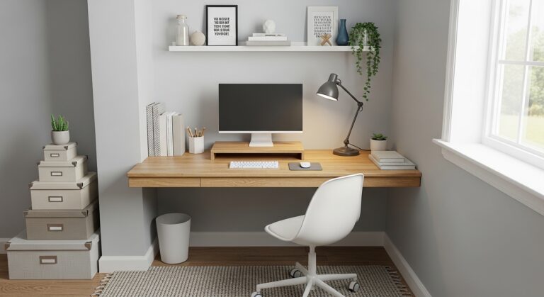 Small Home Office Desk Ideas: Create a Functional & Stylish Workspace