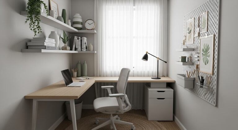 Small Home Office Entryway: Turn Your Entry Space Into a Functional Workspace