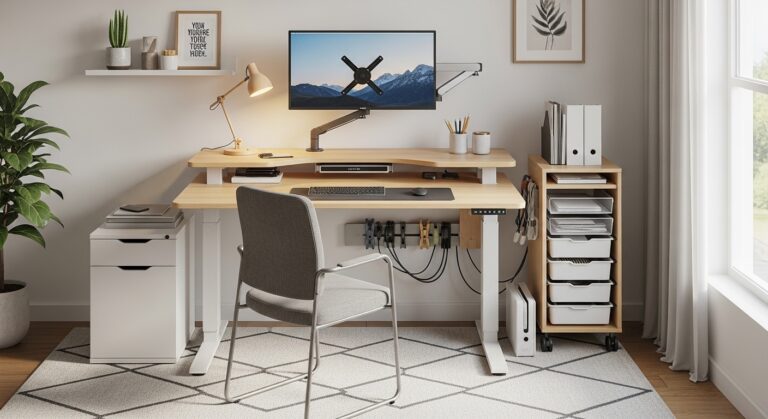 Small Home Office Electric Desk: Create a Modern & Functional Workspace