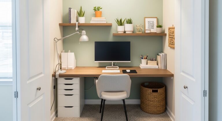 Small Home Office Closet: Transform Your Tiny Space Into a Dream Workspace