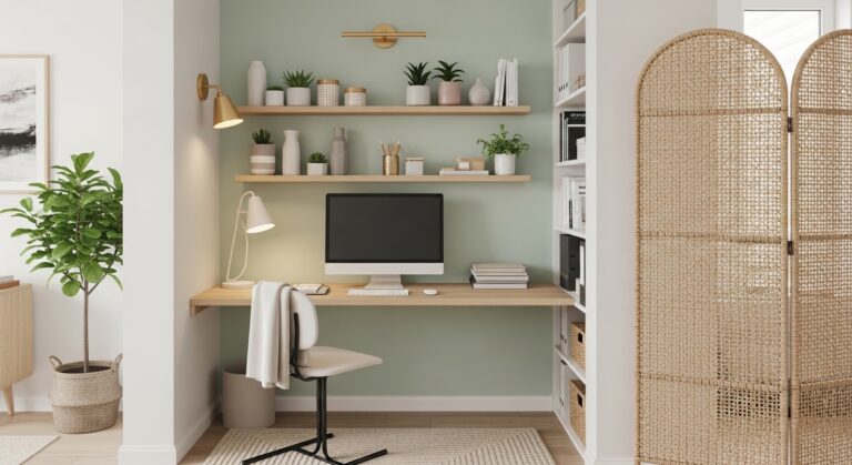 Small Home Office Entrance: Turn Your Entry Space Into a Stylish Workspace