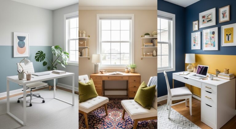Small Home Office Color Scheme Ideas to Create a Stylish and Productive Workspace