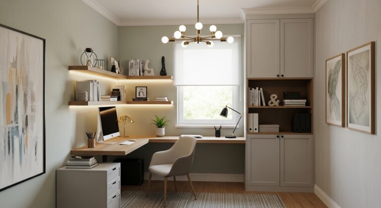 Small Home Office Chandelier: Elevate Your Workspace with Style