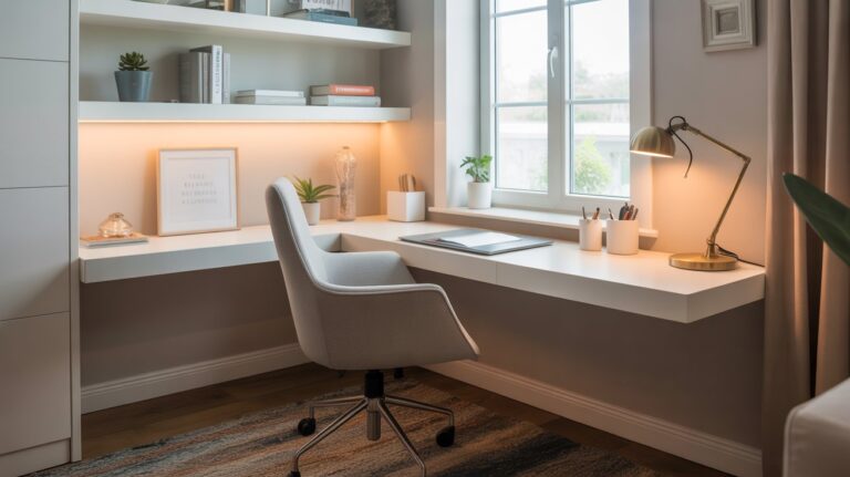 Small Home Office Corner Ideas to Create a Stylish and Productive Workspace